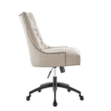 Regent Tufted Fabric Office Chair by Lefancy