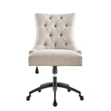 Regent Tufted Fabric Office Chair by Lefancy