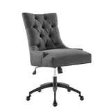 Regent Tufted Fabric Office Chair by Lefancy