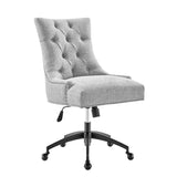 Regent Tufted Fabric Office Chair by Lefancy