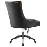 Regent Tufted Vegan Leather Office Chair by Lefancy