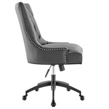 Regent Tufted Vegan Leather Office Chair by Lefancy