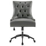 Regent Tufted Vegan Leather Office Chair by Lefancy