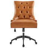 Regent Tufted Vegan Leather Office Chair by Lefancy