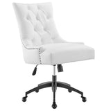 Regent Tufted Vegan Leather Office Chair by Lefancy