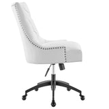 Regent Tufted Vegan Leather Office Chair by Lefancy