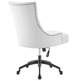 Regent Tufted Vegan Leather Office Chair by Lefancy