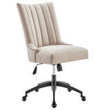 Empower Channel Tufted Fabric Office Chair by Lefancy