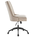 Empower Channel Tufted Fabric Office Chair by Lefancy