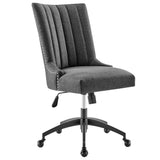 Empower Channel Tufted Fabric Office Chair by Lefancy