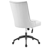 Empower Channel Tufted Vegan Leather Office Chair by Lefancy