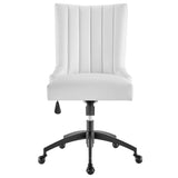 Empower Channel Tufted Vegan Leather Office Chair by Lefancy