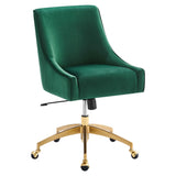 Discern Performance Velvet Office Chair by Lefancy