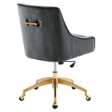 Discern Performance Velvet Office Chair by Lefancy