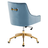 Discern Performance Velvet Office Chair by Lefancy