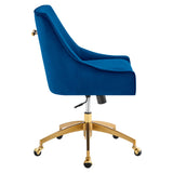 Discern Performance Velvet Office Chair by Lefancy