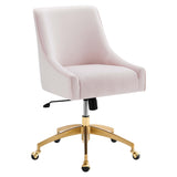 Discern Performance Velvet Office Chair by Lefancy