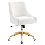 Discern Performance Velvet Office Chair by Lefancy