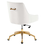 Discern Performance Velvet Office Chair by Lefancy