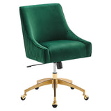 Discern Performance Velvet Office Chair by Lefancy