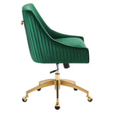 Discern Performance Velvet Office Chair by Lefancy