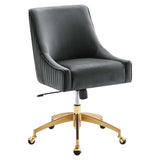 Discern Performance Velvet Office Chair by Lefancy