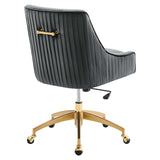 Discern Performance Velvet Office Chair by Lefancy