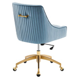 Discern Performance Velvet Office Chair by Lefancy