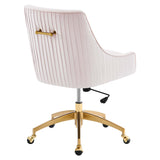 Discern Performance Velvet Office Chair by Lefancy