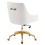 Discern Performance Velvet Office Chair by Lefancy