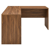 Venture L-Shaped Wood Office Desk by Lefancy