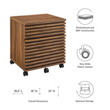 Render Wood File Cabinet by Lefancy