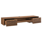 Merit 60" Wall Mount Wood Office Desk by Lefancy