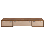 Render Wall Mount Wood Office Desk by Lefancy