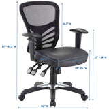 Articulate Vinyl Office Chair by Lefancy