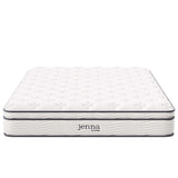 Jenna 10" Innerspring and Foam Queen Mattress by Lefancy