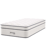 Jenna 14" Innerspring and Foam Twin Mattress by Lefancy