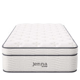 Jenna 14" Innerspring and Foam Twin Mattress by Lefancy