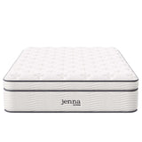 Jenna 14" Innerspring and Foam Full Mattress by Lefancy