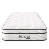 Jenna 8" Innerspring and Foam Narrow Twin Mattress by Lefancy