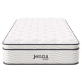 Jenna 12" Innerspring and Foam Twin Mattress by Lefancy