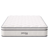 Jenna 12" Innerspring and Foam Full Mattress by Lefancy