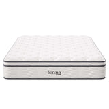 Jenna 12" Innerspring and Foam Queen Mattress by Lefancy