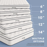 Jenna 6" Innerspring and Foam Twin Mattress by Lefancy