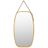 30.5 Inch Bamboo Wall Mounted Bathroom Mirror