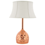 Dimple Rose Gold Table Lamp by Lefancy