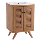 Birdie 24" Bathroom Vanity in Natural White by Lefancy