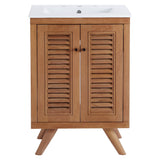 Birdie 24" Bathroom Vanity in Natural White by Lefancy