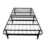 King size Black Metal Platform Bed Frame