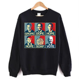 Grope Dope Hope Nope Soap Vote Biden Unisex T-Shirt